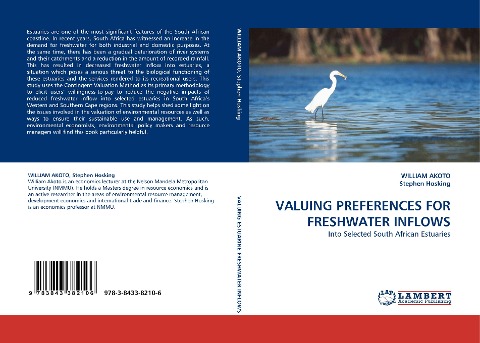 VALUING PREFERENCES FOR FRESHWATER INFLOWS: Into Selected South African Estuaries