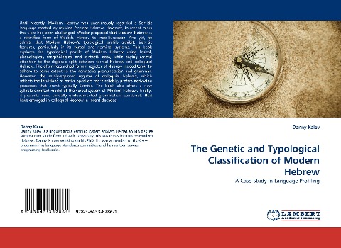The Genetic and Typological Classification of Modern Hebrew: A Case Study in Language Profiling