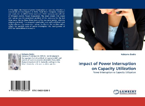 Impact of Power Interruption on Capacity Utilization: Power Interruption vs Capacity Utilization