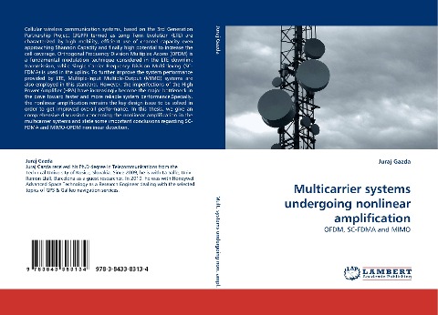 Multicarrier systems undergoing nonlinear amplification: OFDM, SC-FDMA and MIMO