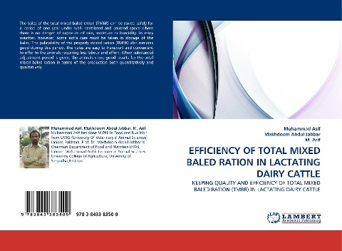 EFFICIENCY OF TOTAL MIXED BALED RATION IN LACTATING DAIRY CATTLE: KEEPING QUALITY AND EFFICIENCY OF TOTAL MIXED BALED RATION (TMBR) IN LACTATING DAIRY CATTLE
