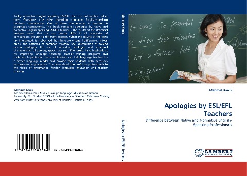Apologies by ESL/EFL Teachers: Difference between Native and Nonnative English-Speaking Professionals