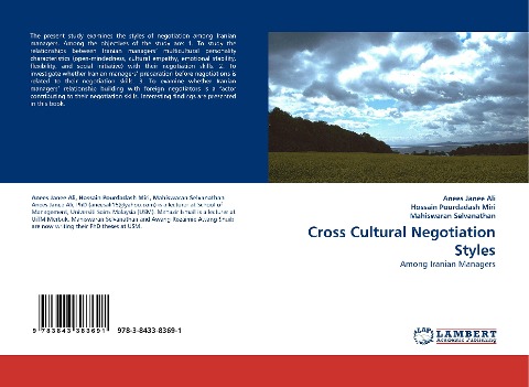 Cross Cultural Negotiation Styles: Among Iranian Managers