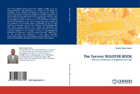 The Torrens REGISTER BOOK: The Law and Practice of Registration of Title