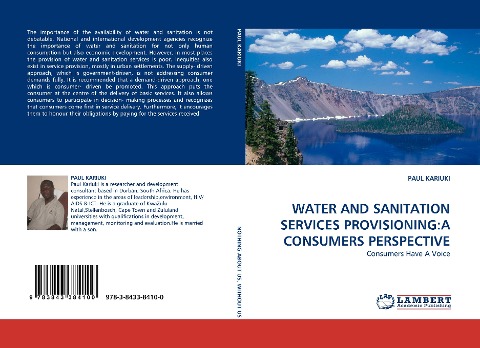 WATER AND SANITATION SERVICES PROVISIONING:A CONSUMERS PERSPECTIVE: Consumers Have A Voice