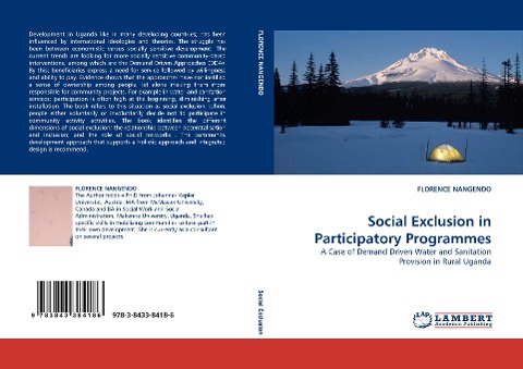 Social Exclusion in Participatory Programmes: A Case of Demand Driven Water and Sanitation Provision in Rural Uganda