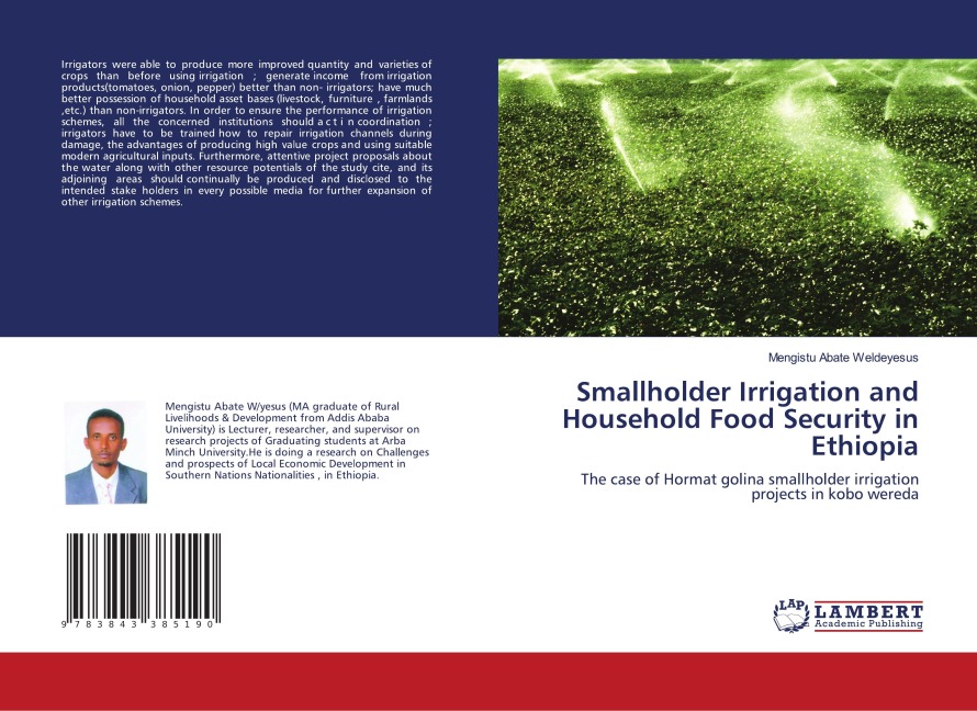 Smallholder Irrigation and Household Food Security in Ethiopia: The case of Hormat golina smallholder irrigation projects in kobo wereda