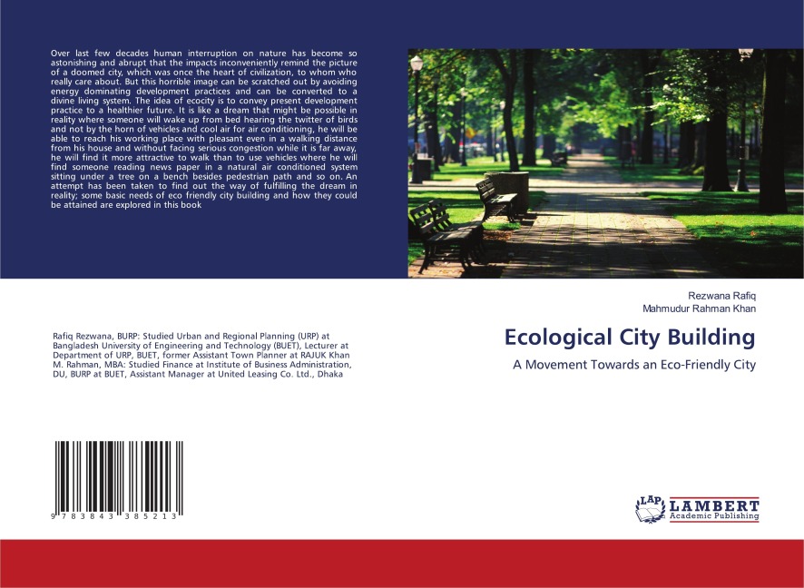 Ecological City Building: A Movement Towards an Eco-Friendly City