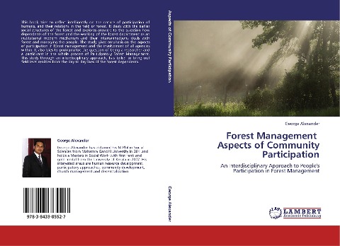 Forest Management   Aspects of Community Participation: An Interdisciplinary Approach to Peoples Participation in Forest Management
