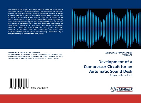 Development of a Compressor Circuit for an Automatic Sound Desk: Design, make and test
