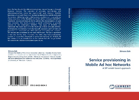 Service provisioning in Mobile Ad hoc Networks: A SIP-servlet based approach