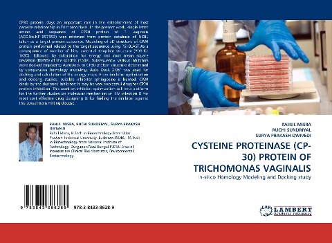 CYSTEINE PROTEINASE  (CP- 30) PROTEIN OF TRICHOMONAS VAGINALIS: In-silico Homology Modeling and Docking study
