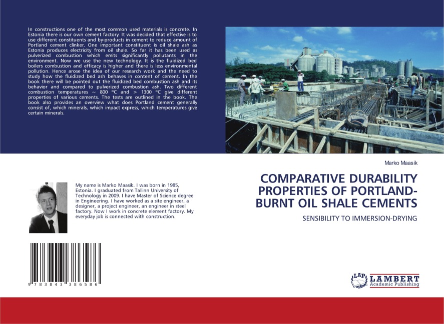 COMPARATIVE DURABILITY PROPERTIES OF PORTLAND-BURNT OIL SHALE CEMENTS: SENSIBILITY TO IMMERSION-DRYING
