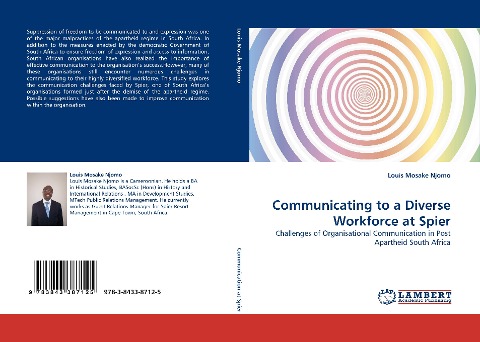 Communicating to a Diverse Workforce at Spier: Challenges of Organisational Communication in Post Apartheid South Africa