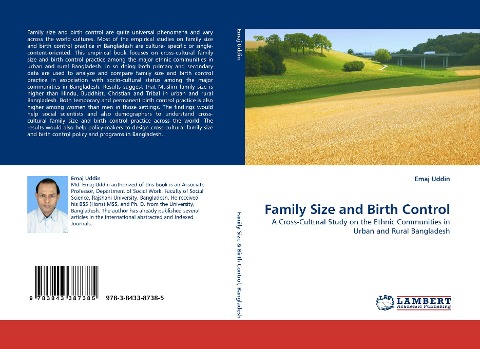 Family Size and Birth Control: A Cross-Cultural Study on the Ethnic Communities in Urban and Rural Bangladesh