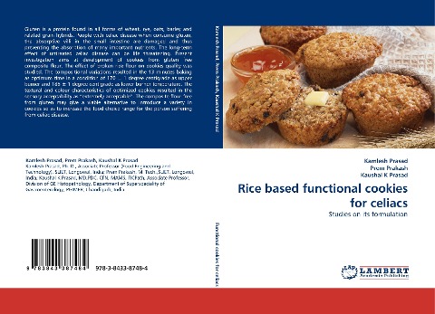 Rice based functional cookies for celiacs: Studies on its formulation
