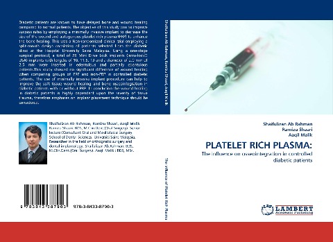 PLATELET RICH PLASMA:: The influence on osseointegration in controlled diabetic patients