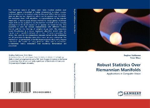 Robust Statistics Over Riemannian Manifolds: Applications in Computer Vision