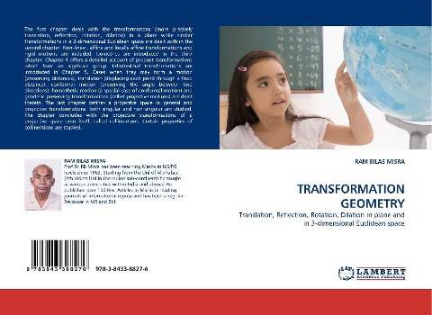 TRANSFORMATION GEOMETRY: Translation, Reflection, Rotation, Dilation in plane and in 3-dimensional Euclidean space