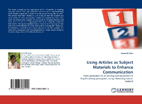 Using Articles as Subject Materials to Enhance Communication: Tasks generated for enhancing communication in English among youngsters, using interesting source  material
