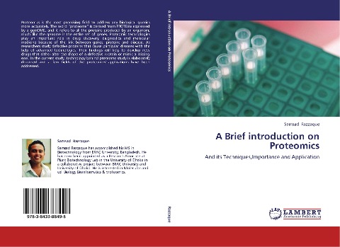 A Brief introduction on Proteomics: And its Techniques,Importance and Application