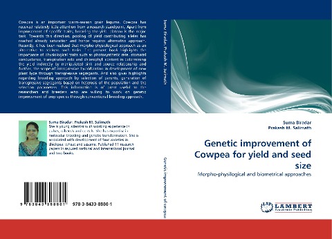 Genetic improvement of Cowpea for yield and seed size: Morpho-physilogical and biometrical approaches
