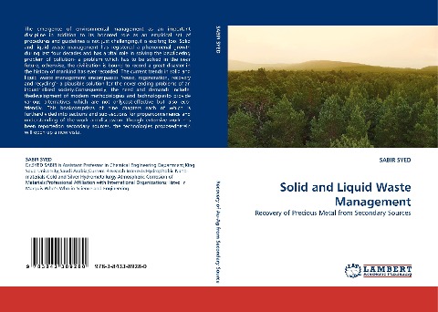 Solid and Liquid Waste Management: Recovery of Precious Metal from Secondary Sources