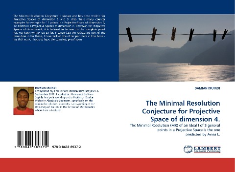 The Minimal Resolution Conjecture for Projective Space of dimension 4.: The Minimal Resolution (MR) of an Ideal I of S general points in a Projective Space is the one predicted by Anna L.