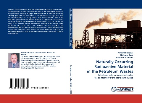 Naturally Occurring Radioactive Material in the Petroleum Wastes: Petroleum cuts as solvent extractor for oil recovery from petroleum sludge