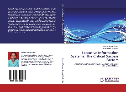 Executive Information Systems: The Critical Success Factors: Adoption and Usage in Small, Medium and Large Size Organizations