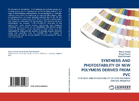 SYNTHESIS AND PHOTOSTABILITY  OF NEW POLYMERS DERIVED FROM PVC: SYNTHESIS AND PHOTOSTABILITY OF NEW POLYMERS DERIVED FROM PVC