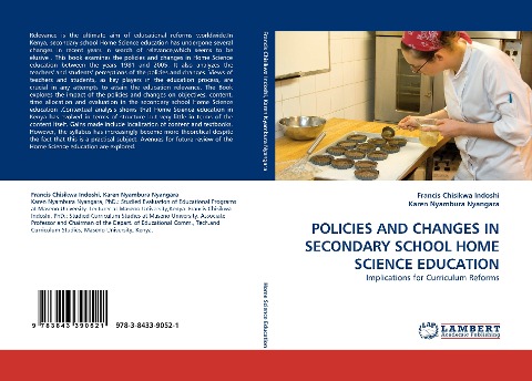POLICIES AND CHANGES IN SECONDARY SCHOOL HOME SCIENCE EDUCATION: Implications for Curriculum Reforms