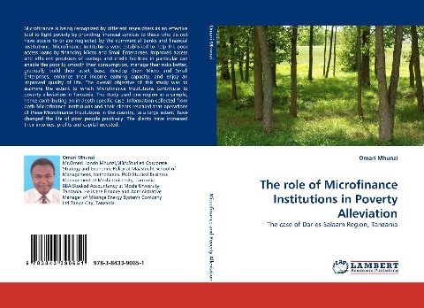 The role of Microfinance Institutions in Poverty Alleviation: The case of Dar-es-Salaam Region, Tanzania