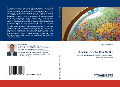 Accession to the WTO: Computable General Equilibrium Analysis: The Case of Ukraine