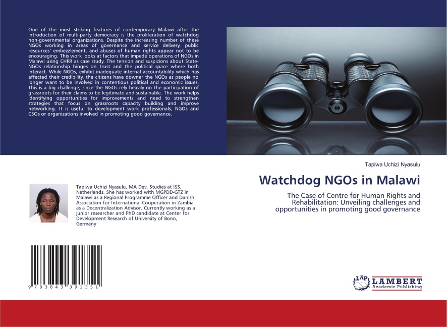 Watchdog NGOs in Malawi: The Case of Centre for Human Rights and Rehabilitation: Unveiling challenges and opportunities in promoting good governance