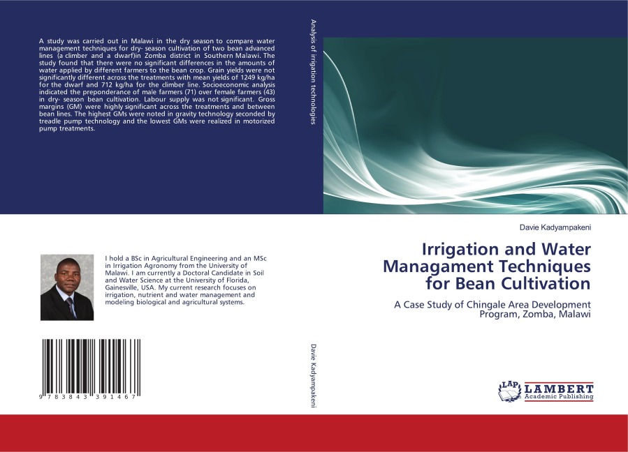 Irrigation and Water Managament Techniques for Bean Cultivation: A Case Study of Chingale Area Development Program, Zomba, Malawi
