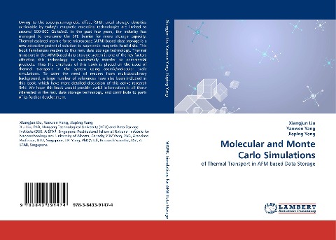 Molecular and Monte Carlo Simulations: of Thermal Transport in AFM based Data Storage