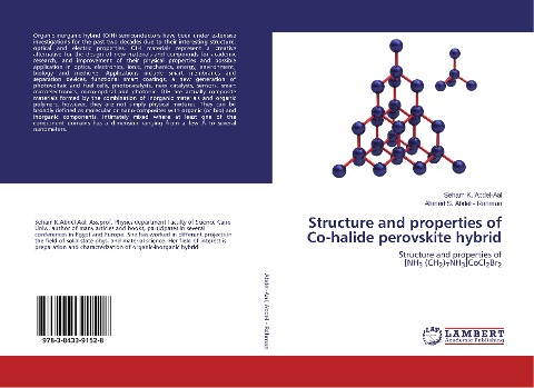Structure and properties of Co-halide perovskite hybrid: Structure and properties of [NH<sub>3</sub> (CH<sub>2</sub>)<sub>7</sub>NH<sub>3</sub>]CoCl<sub>2</sub>Br<sub>2</sub>