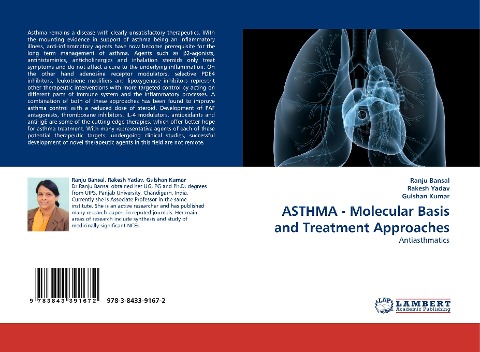 ASTHMA - Molecular Basis and Treatment Approaches: Antiasthmatics