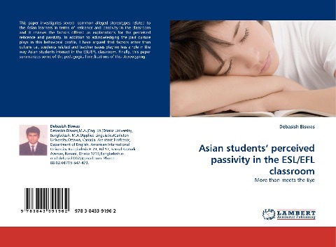 Asian students perceived passivity in the ESL/EFL classroom: More than meets the Eye