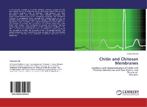 Chitin and Chitosan Membranes: Synthesis and Characterisation of Chitin and Chitosan  Membranes and their  Optical and Structural Analysis.