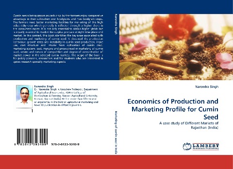 Economics of Production and Marketing Profile for Cumin Seed: A case study of Different Markets of Rajasthan (India)