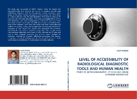 LEVEL OF ACCESSIBILITY OF RADIOLOGICAL DIAGNOSTIC TOOLS AND HUMAN HEALTH: STUDY OF ULTRASONOGRAPHY, CT SCAN AND MRI IN DIFFERENT PERSPECTIVE