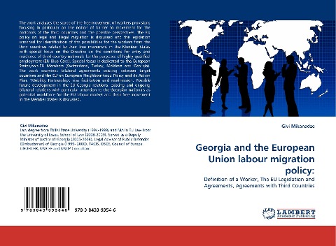 Georgia and the European Union labour migration policy:: Definition of a Worker, The EU Legislation and Agreements, Agreements with Third Countries