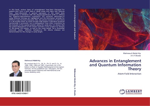 Advances in Entanglement and Quantum Information Theory: Atom-Field Interaction