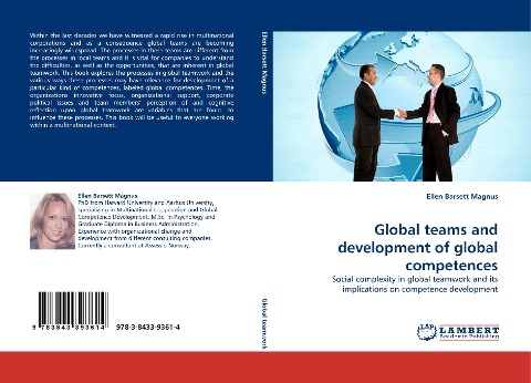 Global teams and development of global competences: Social complexity in global teamwork and its implications on competence development