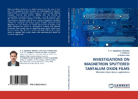 INVESTIGATIONS ON MAGNETRON SPUTTERED TANTALUM OXIDE FILMS: Microelectronic device applications