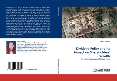 Dividend Policy and its impact on Shareholders Wealth: An Empirical Analysis of Indian Firms