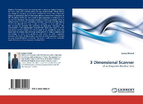 3 Dimensional Scanner: of an Amputees Residual Limb