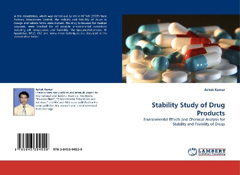 Stability Study of Drug Products: Environmental Effects and Chemical Analysis for Stability and Friability of Drugs